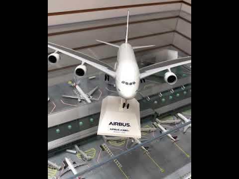Amazon.com: Skymarks Airbus A380-800 H/C with Gear, 1/200